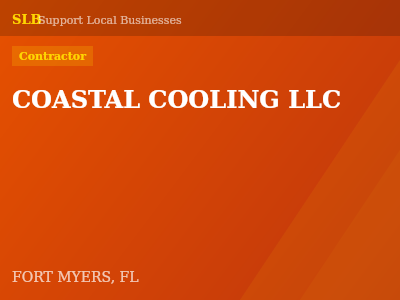 COASTAL COOLING LLC — Contractor in FORT MYERS, FL