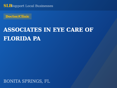ASSOCIATES IN EYE CARE OF FLORIDA PA — Doctor/Clinic in BONITA SPRINGS, FL
