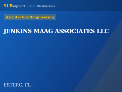 JENKINS MAAG ASSOCIATES LLC — Architecture/Engineering in ESTERO, FL