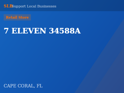 7 ELEVEN 34588A — Retail Store in CAPE CORAL, FL
