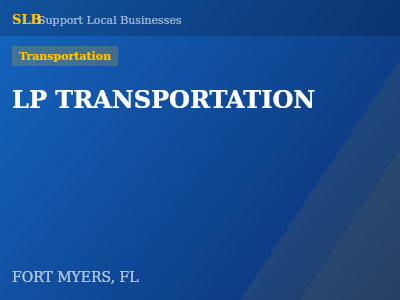 LP TRANSPORTATION — Transportation in FORT MYERS, FL