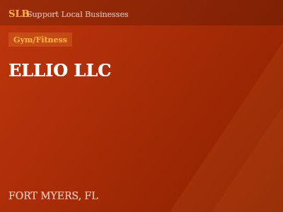 ELLIO LLC — Gym/Fitness in FORT MYERS, FL