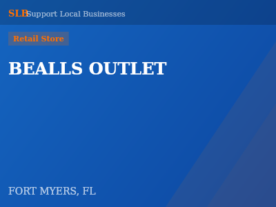 BEALLS OUTLET — Retail Store in FORT MYERS, FL