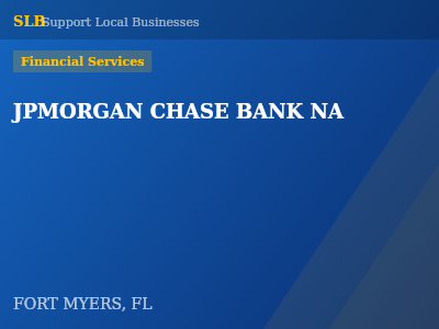JPMORGAN CHASE BANK NA — Financial Services in FORT MYERS, FL