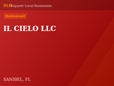 IL CIELO LLC — Restaurant in SANIBEL, FL