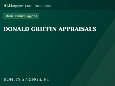 DONALD GRIFFIN APPRAISALS — Real Estate Agent in BONITA SPRINGS, FL
