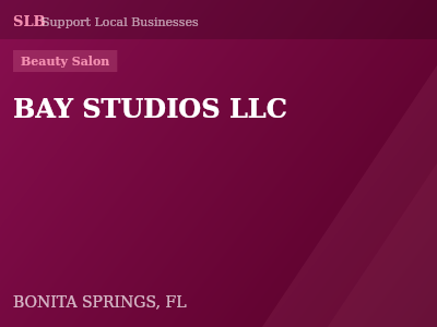 BAY STUDIOS LLC — Beauty Salon in BONITA SPRINGS, FL