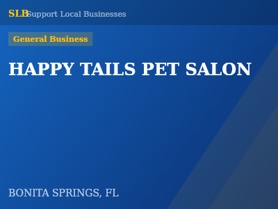 HAPPY TAILS PET SALON — General Business in BONITA SPRINGS, FL