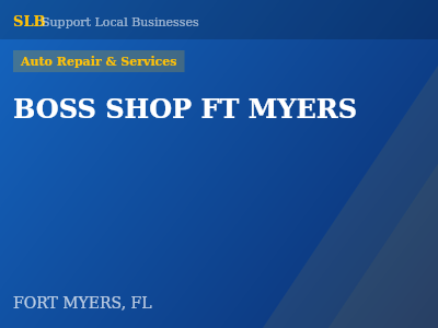 BOSS SHOP FT MYERS — Auto Repair & Services in FORT MYERS, FL