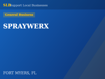 SPRAYWERX — General Business in FORT MYERS, FL