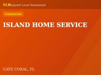 ISLAND HOME SERVICE — Contractor in CAPE CORAL, FL