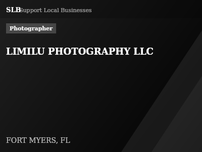 LIMILU PHOTOGRAPHY LLC — Photographer in FORT MYERS, FL