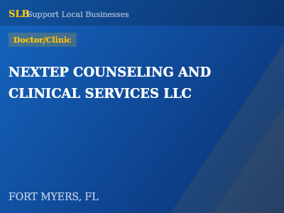 NEXTEP COUNSELING AND CLINICAL SERVICES LLC — Doctor/Clinic in FORT MYERS, FL