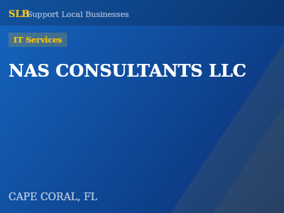 NAS CONSULTANTS LLC — IT Services in CAPE CORAL, FL