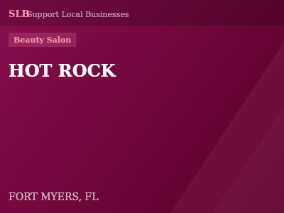 HOT ROCK — Beauty Salon in FORT MYERS, FL