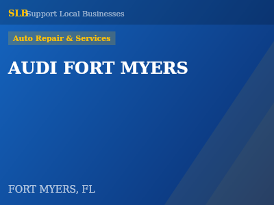AUDI FORT MYERS — Auto Repair & Services in FORT MYERS, FL