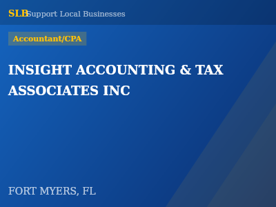 INSIGHT ACCOUNTING & TAX ASSOCIATES INC — Accountant/CPA in FORT MYERS, FL