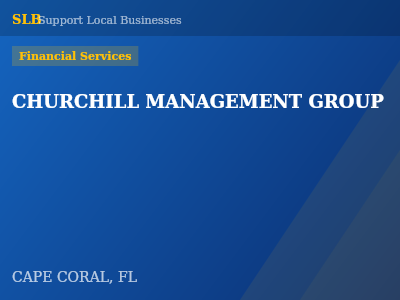 CHURCHILL MANAGEMENT GROUP — Financial Services in CAPE CORAL, FL