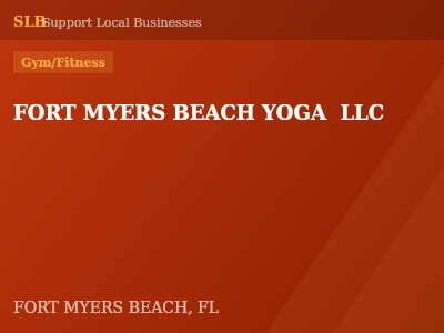 FORT MYERS BEACH YOGA  LLC — Gym/Fitness in FORT MYERS BEACH, FL