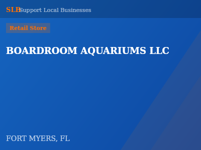 BOARDROOM AQUARIUMS LLC — Retail Store in FORT MYERS, FL