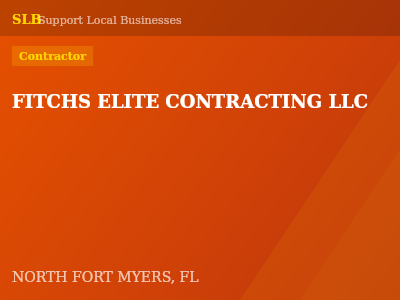 FITCHS ELITE CONTRACTING LLC — Contractor in NORTH FORT MYERS, FL