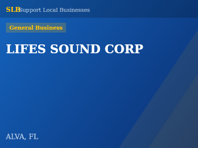 LIFES SOUND CORP — General Business in ALVA, FL