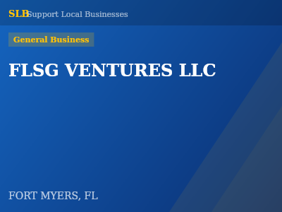 FLSG VENTURES LLC — General Business in FORT MYERS, FL