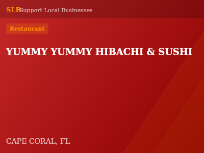 YUMMY YUMMY HIBACHI & SUSHI — Restaurant in CAPE CORAL, FL