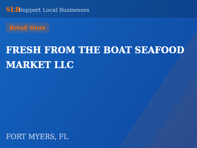 FRESH FROM THE BOAT SEAFOOD MARKET LLC — Retail Store in FORT MYERS, FL