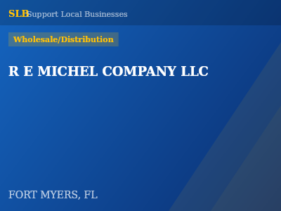 R E MICHEL COMPANY LLC — Wholesale/Distribution in FORT MYERS, FL