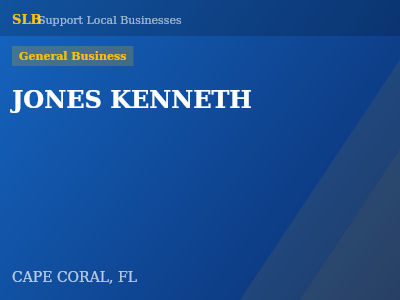 JONES KENNETH — General Business in CAPE CORAL, FL