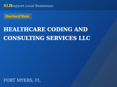 HEALTHCARE CODING AND CONSULTING SERVICES LLC — Doctor/Clinic in FORT MYERS, FL