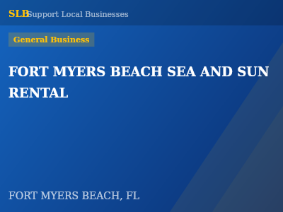 FORT MYERS BEACH SEA AND SUN RENTAL — General Business in FORT MYERS BEACH, FL
