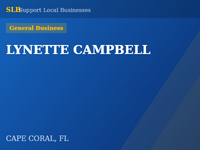 LYNETTE CAMPBELL — General Business in CAPE CORAL, FL