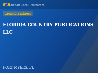 FLORIDA COUNTRY PUBLICATIONS LLC — General Business in FORT MYERS, FL