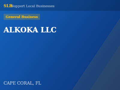 ALKOKA LLC — General Business in CAPE CORAL, FL