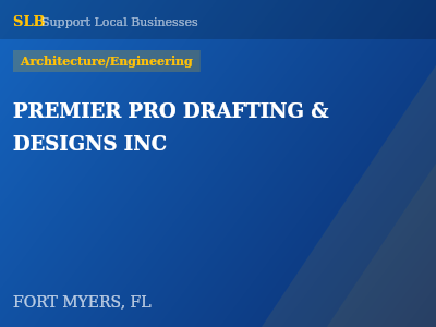 PREMIER PRO DRAFTING & DESIGNS INC — Architecture/Engineering in FORT MYERS, FL