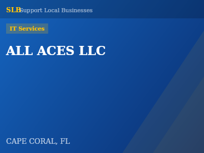 ALL ACES LLC — IT Services in CAPE CORAL, FL