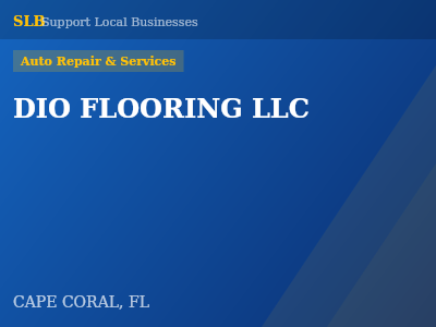 DIO FLOORING LLC — Auto Repair & Services in CAPE CORAL, FL