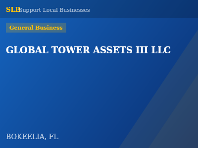GLOBAL TOWER ASSETS III LLC — General Business in BOKEELIA, FL