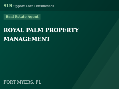 ROYAL PALM PROPERTY MANAGEMENT — Real Estate Agent in FORT MYERS, FL