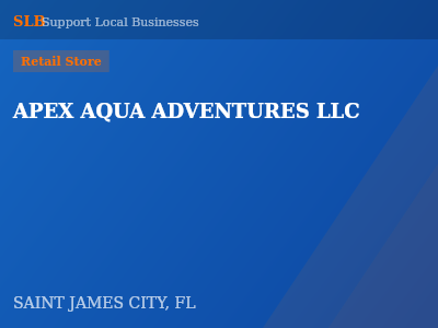 APEX AQUA ADVENTURES LLC — Retail Store in SAINT JAMES CITY, FL