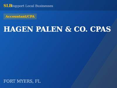 HAGEN PALEN & CO. CPAS — Accountant/CPA in FORT MYERS, FL