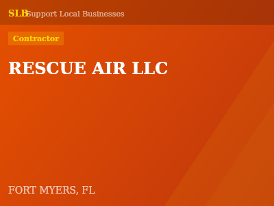 RESCUE AIR LLC — Contractor in FORT MYERS, FL