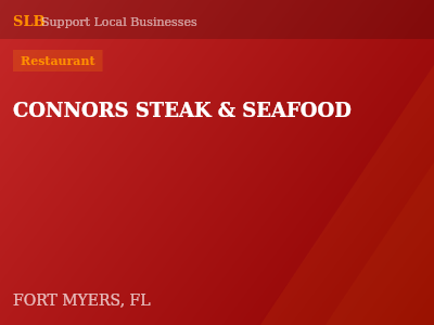 CONNORS STEAK & SEAFOOD — Restaurant in FORT MYERS, FL