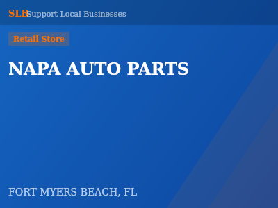 NAPA AUTO PARTS — Retail Store in FORT MYERS BEACH, FL