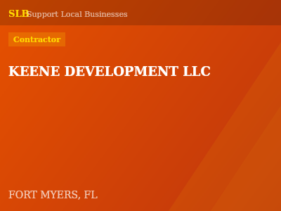 KEENE DEVELOPMENT LLC — Contractor in FORT MYERS, FL