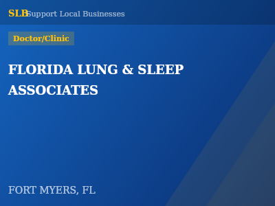FLORIDA LUNG & SLEEP ASSOCIATES — Doctor/Clinic in FORT MYERS, FL