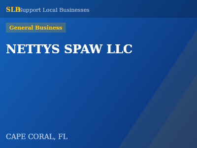 NETTYS SPAW LLC — General Business in CAPE CORAL, FL