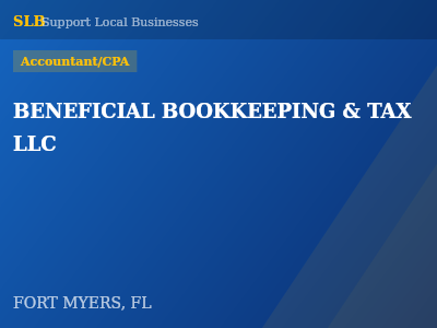 BENEFICIAL BOOKKEEPING & TAX LLC — Accountant/CPA in FORT MYERS, FL